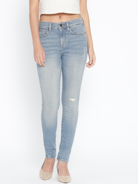 

GAP Women Mid Rise True Skinny Jeans in 360 Stretch, Blue