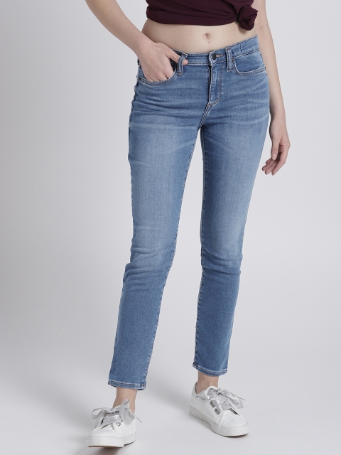 

GAP Mid Rise True Skinny Jeans, Blue