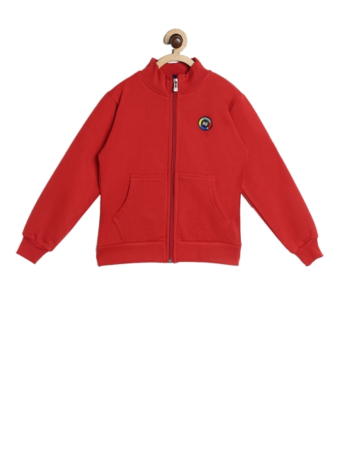 

SWEET ANGEL Kids Red Solid Sweatshirt