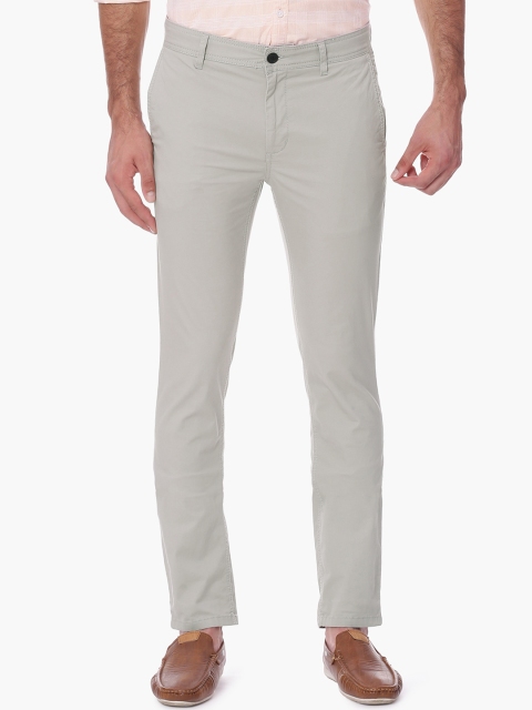 

Fame Forever by Lifestyle Men Grey Slim Fit Solid Regular Trousers