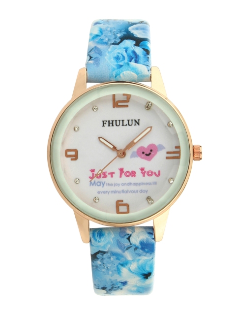 

Hobforestessentials Women White Analogue Watch FR-FH-3544F