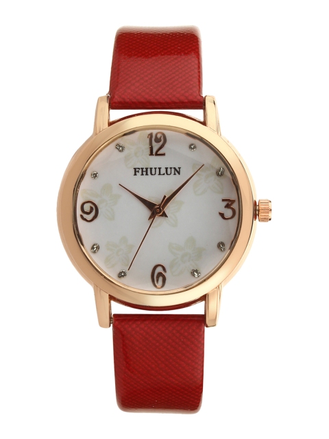 

Hobforestessentials Women White Analogue Watch FR-FH-11579-RD