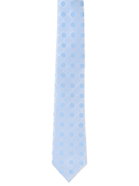 

Peter England Blue Woven Design Broad Tie