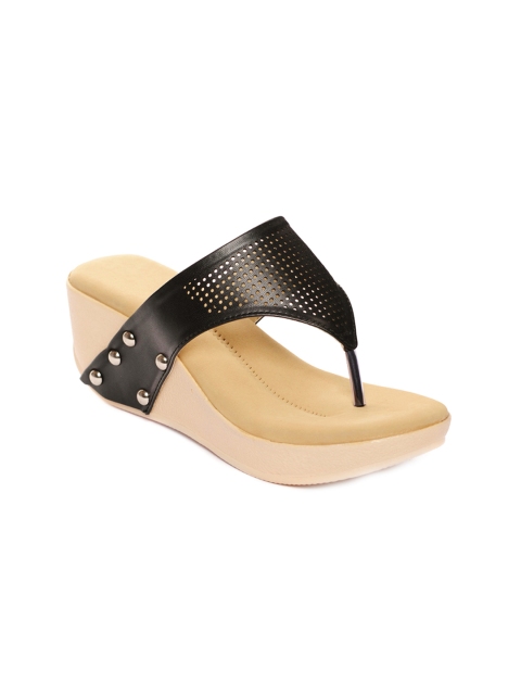 

Bruno Manetti Women Black Platforms