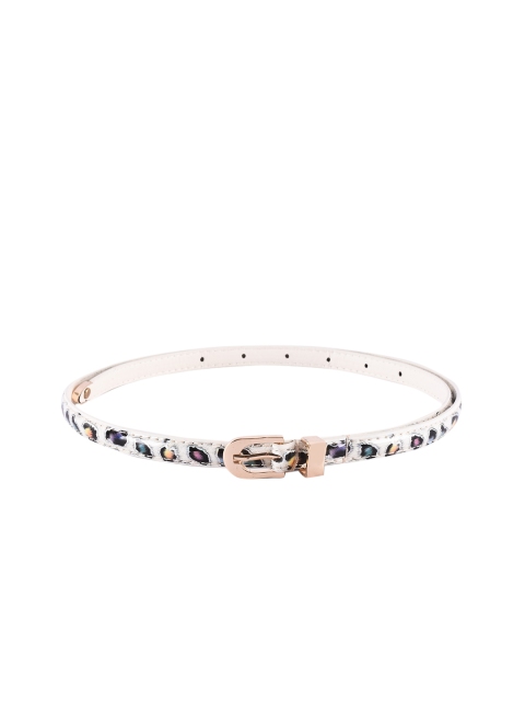 

BuckleUp Women Multicoloured Printed Belt, Multi