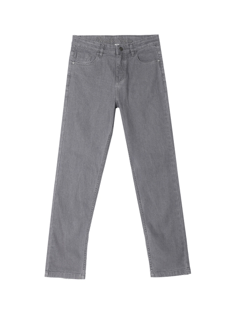 

Cherokee Boys Grey Slim Fit Mid-Rise Clean Look Stretchable Jeans
