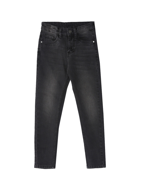 

Cherokee Boys Black Regular Fit Mid-Rise Clean Look Stretchable Jeans