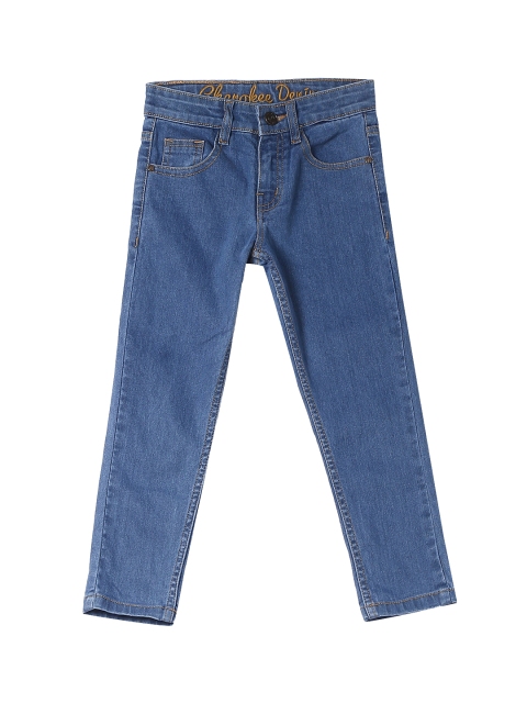 

Cherokee Boys Blue Slim Fit Mid-Rise Clean Look Stretchable Jeans