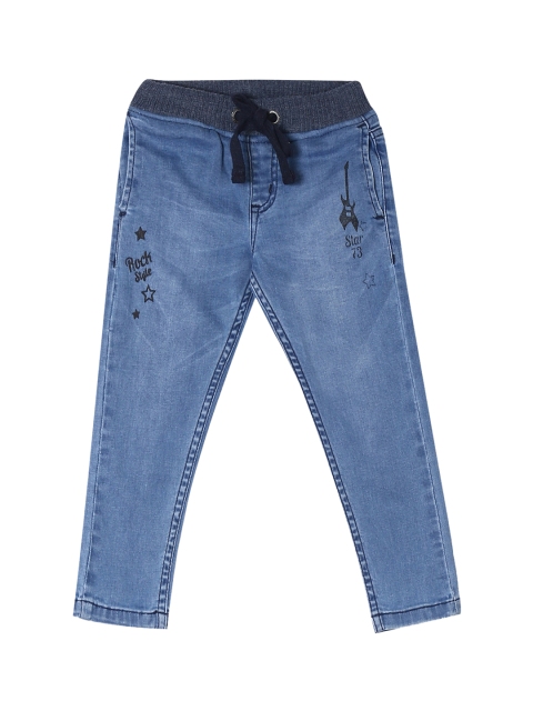 

Cherokee Boys Blue Slim Fit Mid-Rise Clean Look Stretchable Jeans
