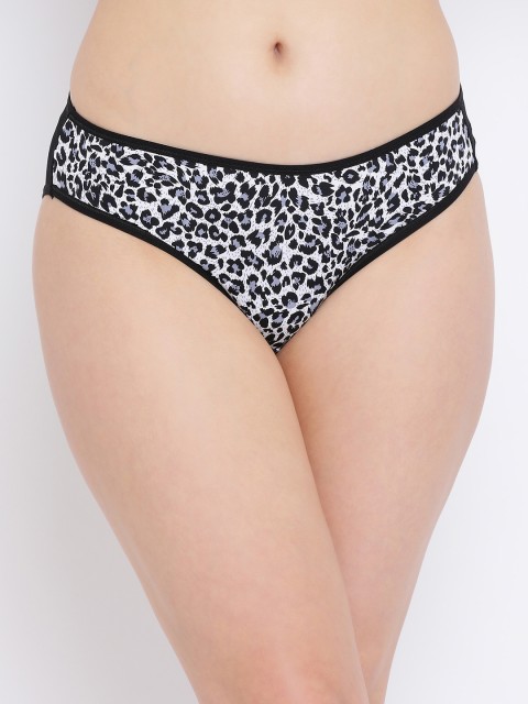 

Clovia Women Black Printed Hipster Briefs PN3319P13XL