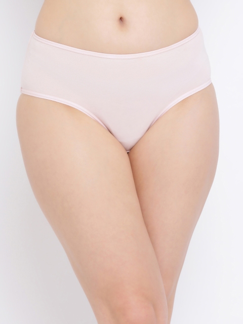 

Clovia Women Pink Back Printed Mid Rise Hipster Briefs PN3297P22XL