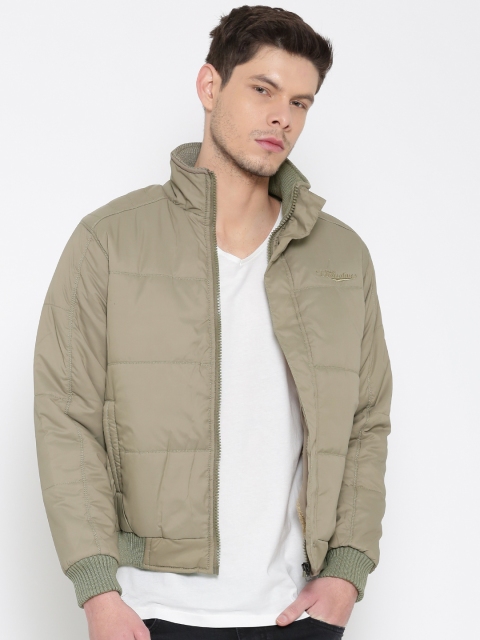 

Locomotive Light Olive Green Padded Jacket