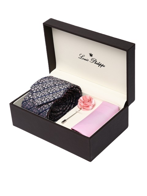

Louis Philippe Men Pink Accessory Gift Set