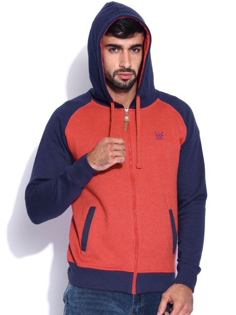 

Locomotive Red & Navy Hooded Sweatshirt