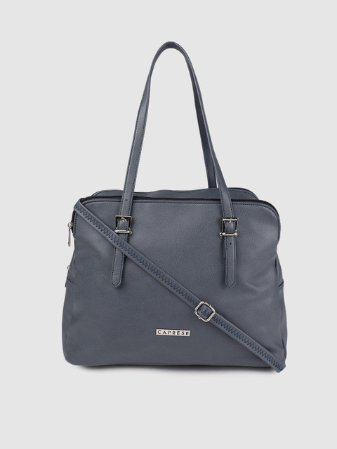

Caprese Women Blue Solid Shoulder Bag