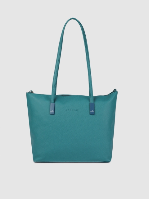 

Caprese Teal Solid Blue Shoulder Bag