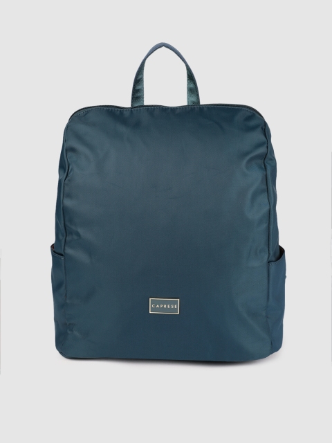 

Caprese Women Blue Solid Backpack