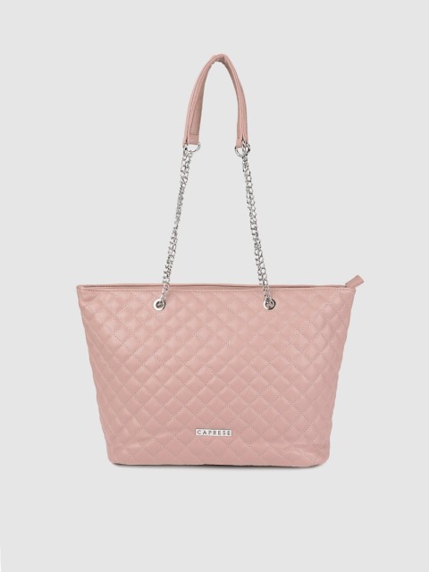 

Caprese Women Pink Quilted Shoulder Bag