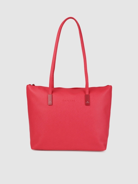 

Caprese Women Pink Solid Shoulder Bag