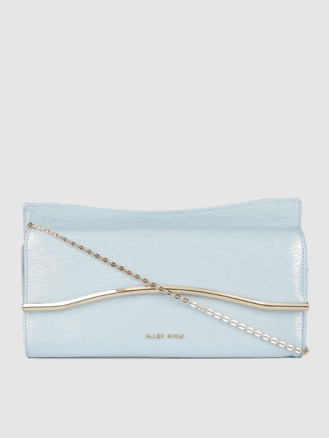 

Allen Solly Blue Solid Clutch