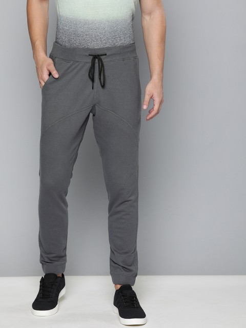 

SINGLE Men Grey Solid Joggers