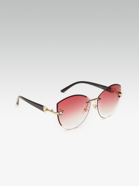 

20Dresses Women Rimless Cateye Sunglasses SG0217, Pink