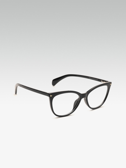 

20Dresses Women Black Solid Full Rim Cateye Frame SG0257