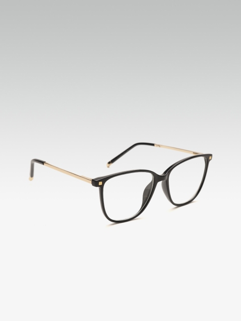 

20Dresses Women Black Solid Full Rim Square Frame SG0260