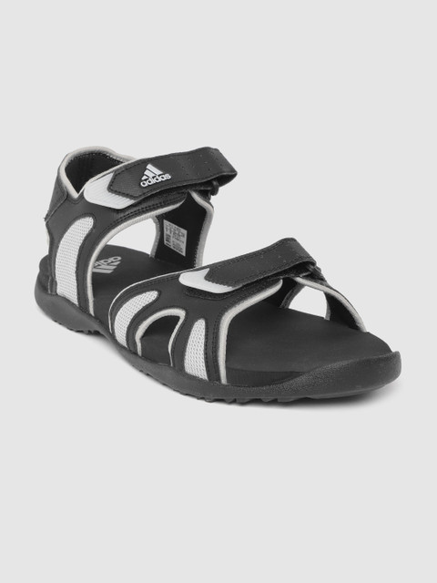 

ADIDAS Men Black & Grey Colourblocked Bentton II Sports Sandals