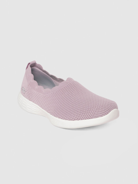 

Skechers Women Mauve YOU DEFINE Slip-On Sneakers