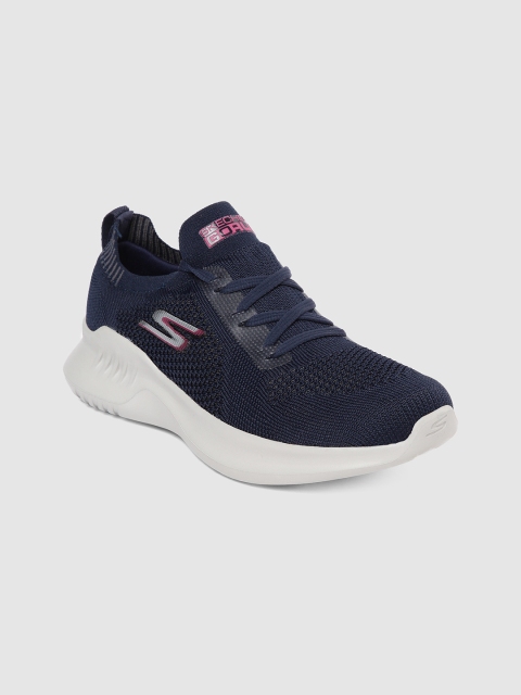 

Skechers Women Navy Blue Go Run Mojo 2.0 Running Shoes