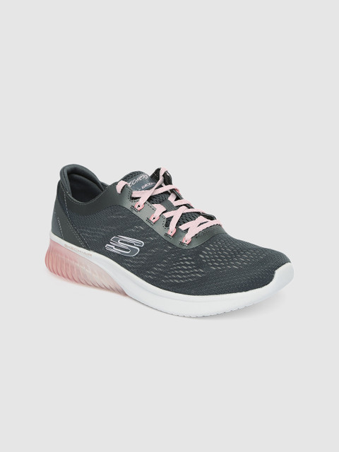 

Skechers Women Grey SKECH-AIR ULTRA FLEX Sneakers