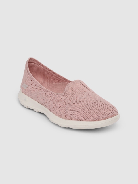 

Skechers Women Pink Go Walk Lite Walking Shoes