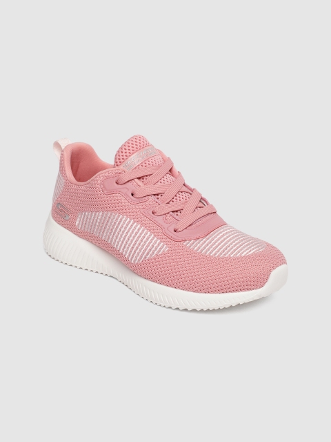 

Skechers Women Pink BOBS SQUAD Sneakers