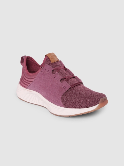 

Skechers Women Burgundy SKYLINE Sneakers