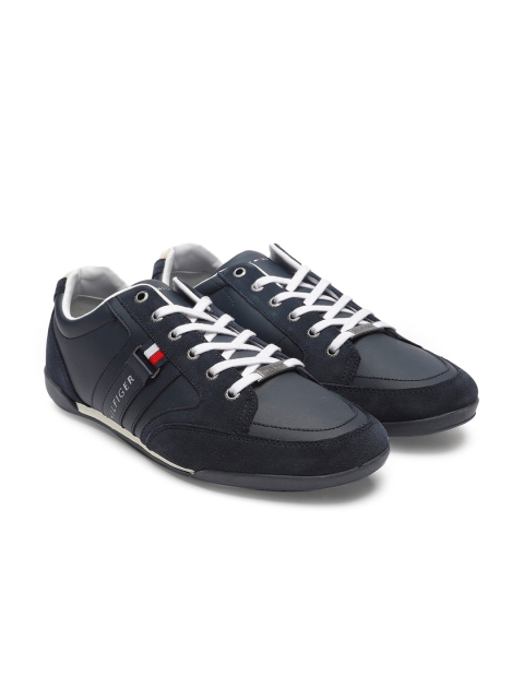 

Tommy Hilfiger Men Navy Blue Sneakers