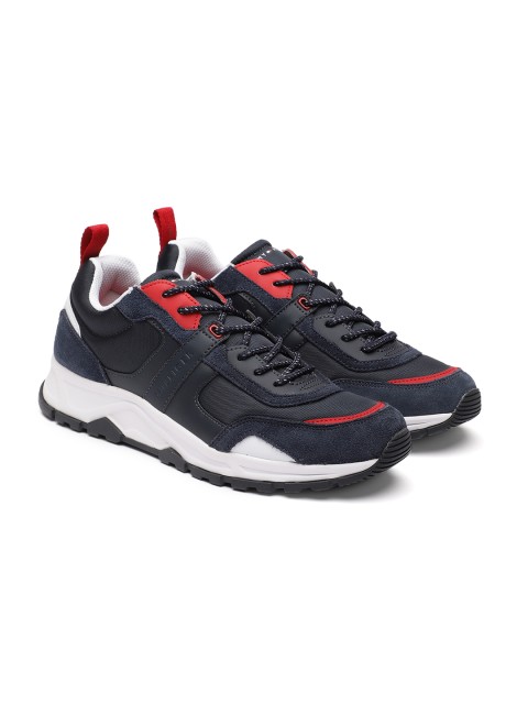 

Tommy Hilfiger Men Navy Blue Sneakers