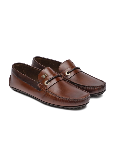 

Tommy Hilfiger Men Coffee Brown Loafers