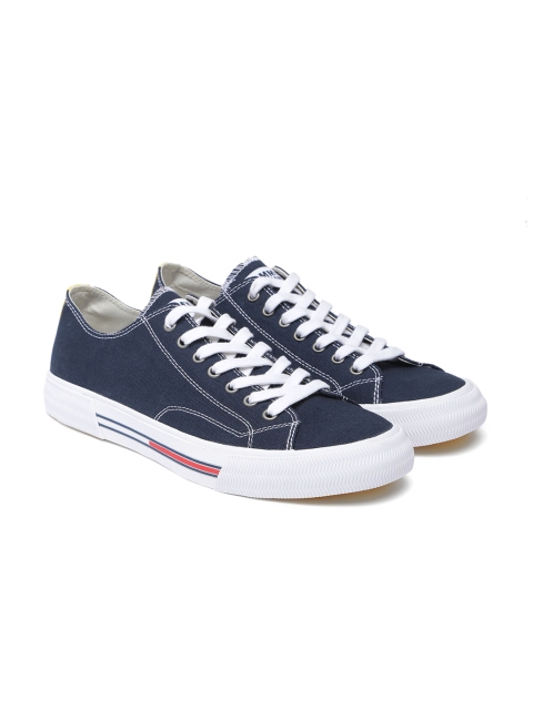 

Tommy Hilfiger Men Navy Blue Sneakers