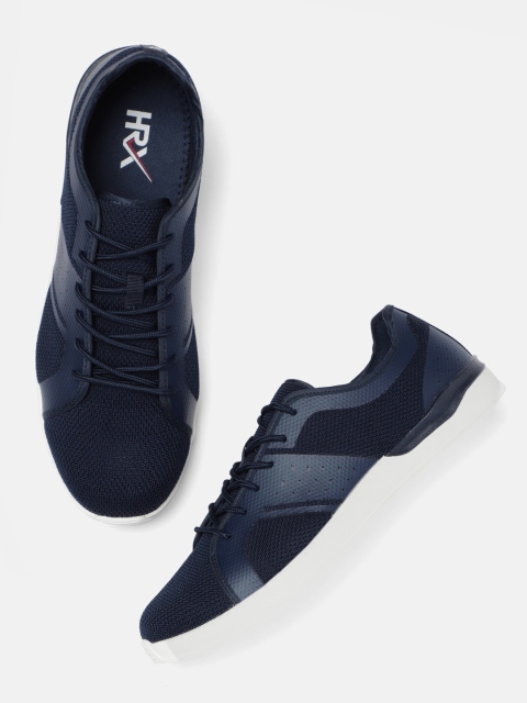 

HRX by Hrithik Roshan Men Navy Blue Skate Street Sneakers