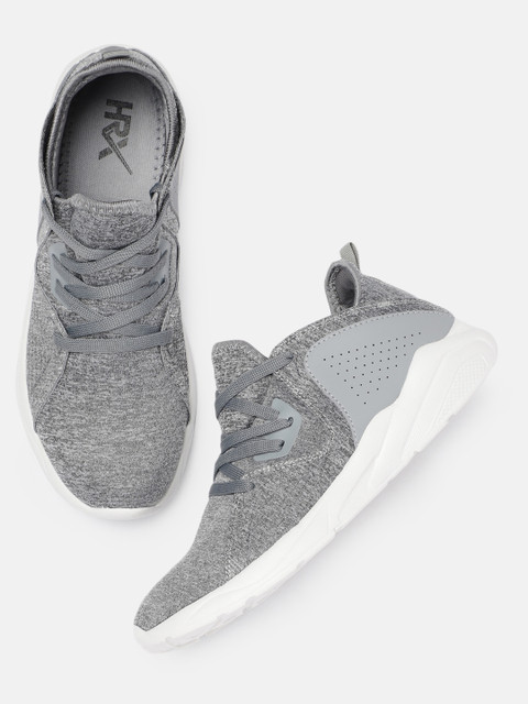 

HRX by Hrithik Roshan Men Grey Skate Street Sneakers