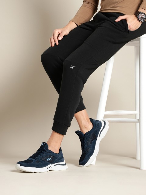 

HRX by Hrithik Roshan Men Blue Chunky Sneakers