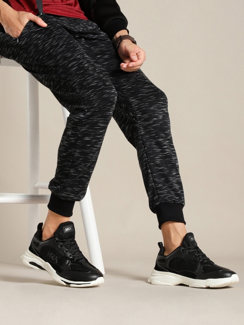 

HRX by Hrithik Roshan Men Black Chunky Sneakers