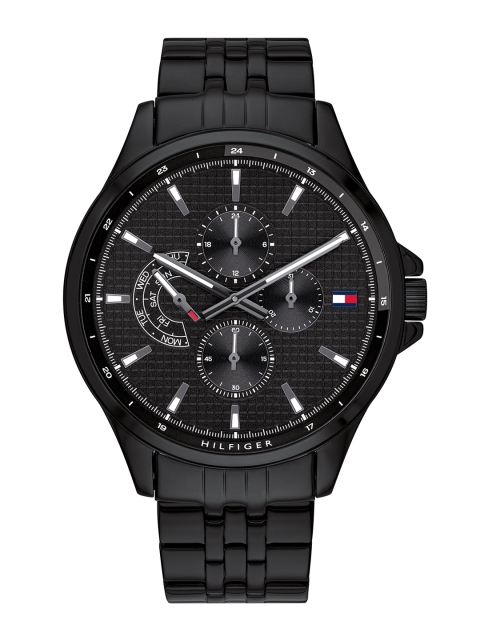 

Tommy Hilfiger Men Black Multifunction Analogue Watch TH1791611