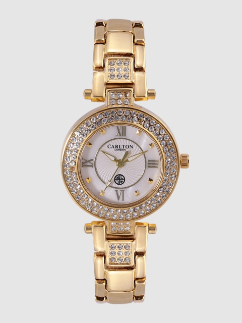 Women White Analogue Watch CL005GSIG