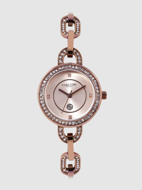 Women Rose Gold Analogue Watch CL019BRoB