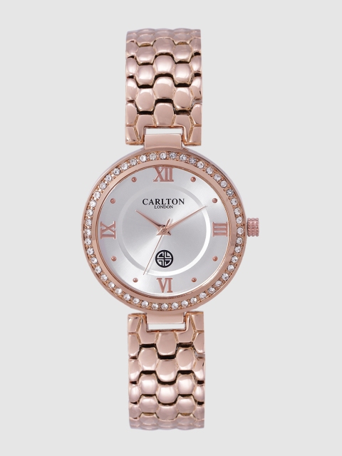 

Carlton London Women Silver-Toned Analogue Watch CL025RsIR