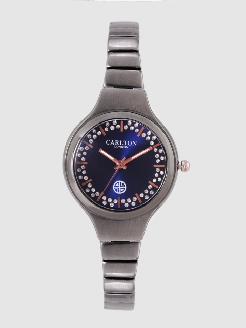 Women Navy Blue Analogue Watch CL028GBLG