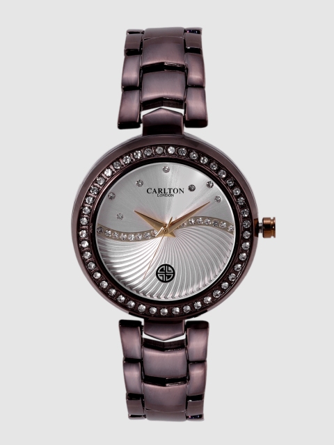 Women Silver-Toned Analogue Watch CL023BSIB