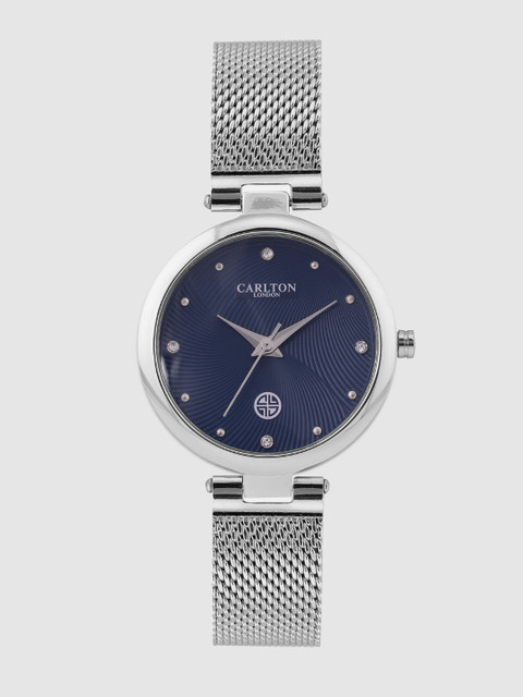

Carlton London Women Blue Analogue Watch CL027SBLS